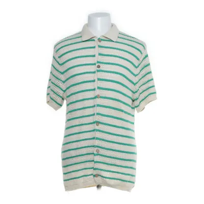 Korte mouwen shirt (Beige, Groen) van Zara Katoen