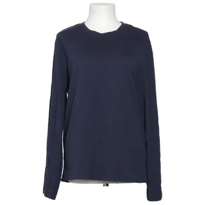 Långärmad t-shirt (Blå) från Boom Butik Återvunnen bomull, Återvunnen polyester