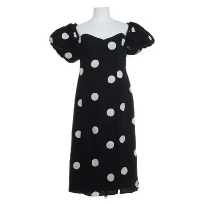 Kjole (Sort) fra H&M Premium Quality Bomuld, Linned