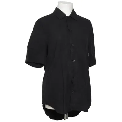 Kortärmad skjorta (Svart) från WHYRED Linne, Tencel
