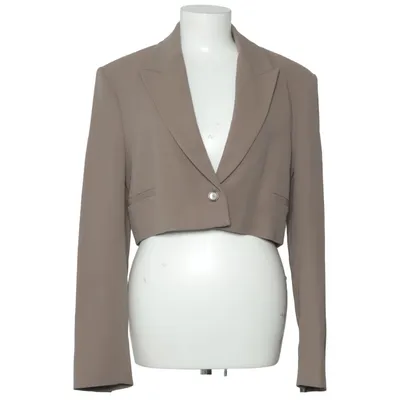Blazer (Beige) from Zara Lyocell, Polyester