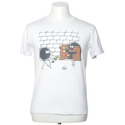 T-shirt (Hvid, Flerfarvet) fra Ding Tao Shang Pin Bomuld