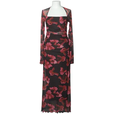 Långklänning (Svart, Röd, Flerfärgad) från Bubbleroom Occasion