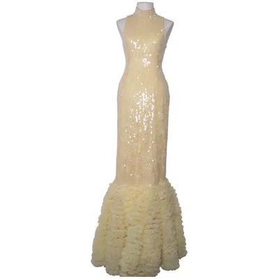 Maxi dress (Sequins Maxi Dress) from Rotate Elastane, Polyamide, Recycled polyester