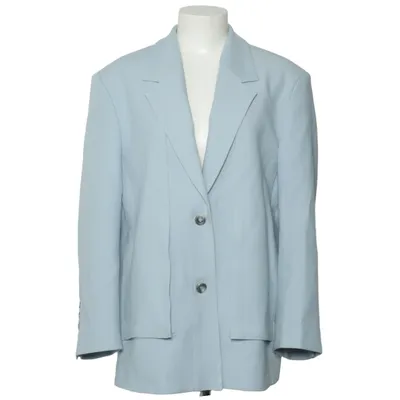 Blazer (Bleu) de Nutplan Élasthane, Polyester, Viscose