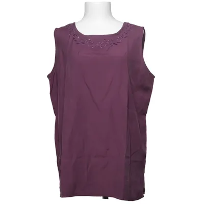 Tank Top (Purple) from Cellbes Polyester, Viscose