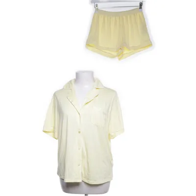 Pyjamas (Gul) från Primark Polyester, Viskos, Elastan