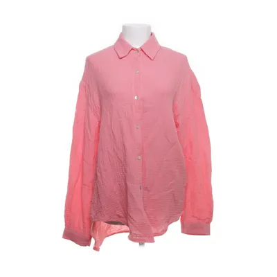 Skjorte (Pink) fra Shein Bomuld, Polyester