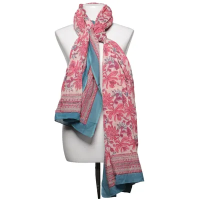 Shawl (Blue, Pink, Beige) from Dori