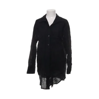 Shirt (Zwart) van H&M Premium Quality Katoen, Linnen