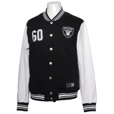 Varsity-jack (Zwart, Wit) van NFL Team Apparel Katoen, Polyester