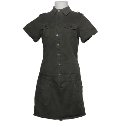 Shirt dress (Green) from Buffalo London Cotton, Elastane
