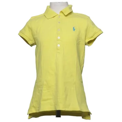 Poloshirt (Geel) van Polo Ralph Lauren Katoen, Elastaan