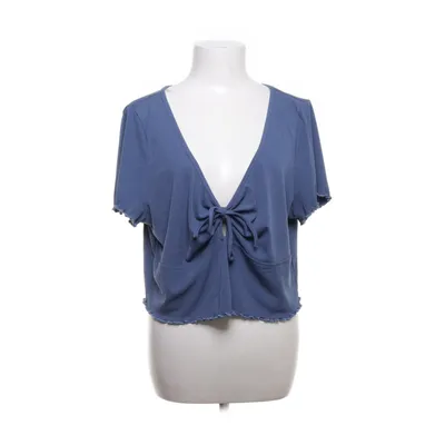 Crop top (Blå) från Shein Curve Elastan, Polyester