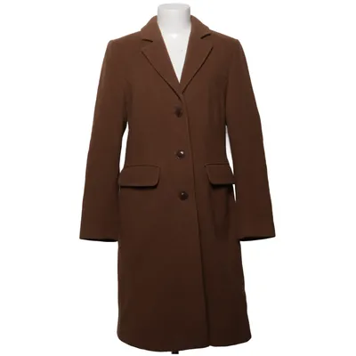 Coat (Brown) from Newhouse Cashmere, Polyamide, Viscose, Wool