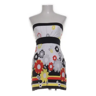Klänning (Vit, Flerfärgad) från Dorothy Perkins Elastan, Polyester, Viskos