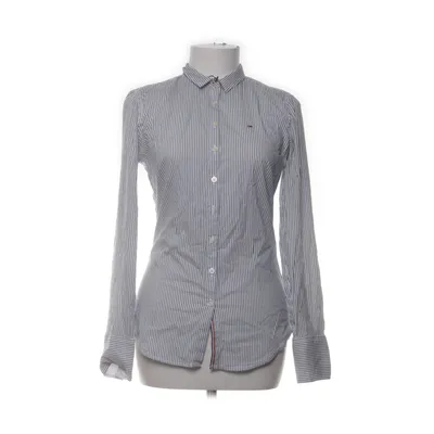 Hemd (Blau, Weiß) von Hilfiger Denim Baumwolle, Elasthan, Polyamid