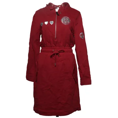 Hood dress (Red) from Love Moschino Cotton