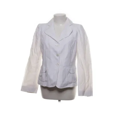 Blazer (Hvid) fra Armani Collezioni Bomuld, Linned