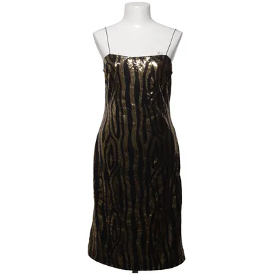 Cocktailkleid (Schwarz, Gold) von Mikael Aghal