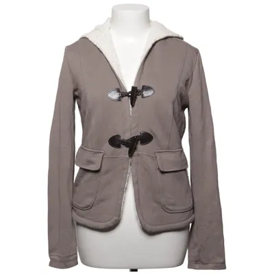 Duffle coat (Gray, White) from Blues Club Elastane, Polyamide, Viscose