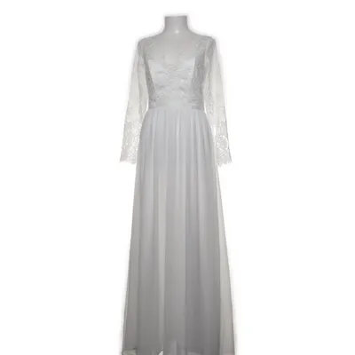 Brudekjole (Hvid) fra H&M Polyamid, Polyester