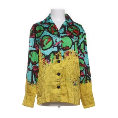 Shirt (Meerkleurig, Turquoise) van Iris Apfel x H&M Acetaat