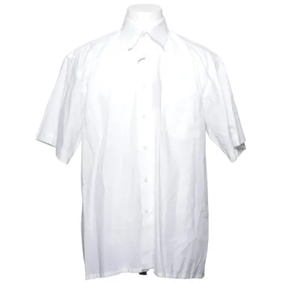 Short sleeve shirt (White) from Umberto Rosetti Cotton