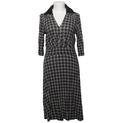 Wickelkleid (Schwarz, Grau, Rot) von Avoca Anthology Elasthan, Polyester, Viskose