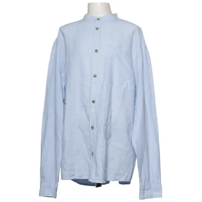 Shirt (Blue) from H&M Cotton, Linen