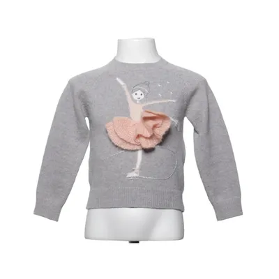 Tröja (Grå, Rosa) från Il Gufo Ull