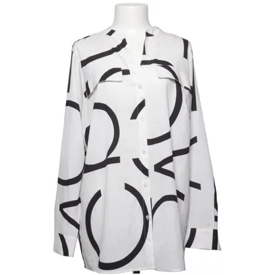 Blouse (White, Black) from Calvin Klein Recycled polyester