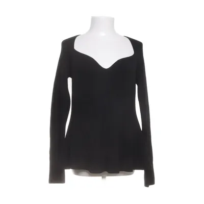 Peplumbluse (Sort) fra H&M Trend Polyamid, Viscose