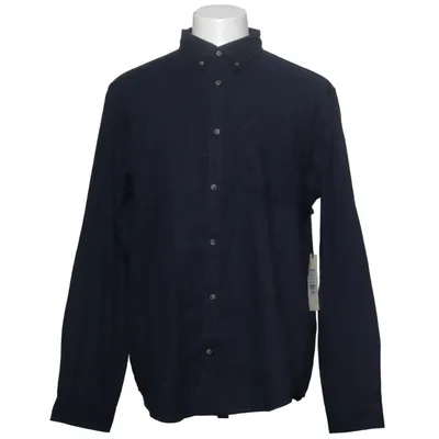 Buttondown-skjorta (Blå) från S.C.W Bomull, Polyester
