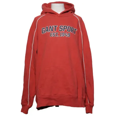 Huvtröja (Röd) från GANT Sport Bomull, Polyester