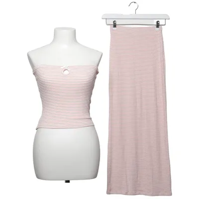 Sæt (I Love It Maxi Skirt) fra Nelly Elastan, Polyester, Viscose