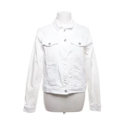 Denim jacket (White) from Mango Denim Cotton, Elastane