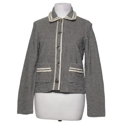 Blazer (Grå, Hvid) fra Rich & Royal Bomuld, Polyamid, Polyester