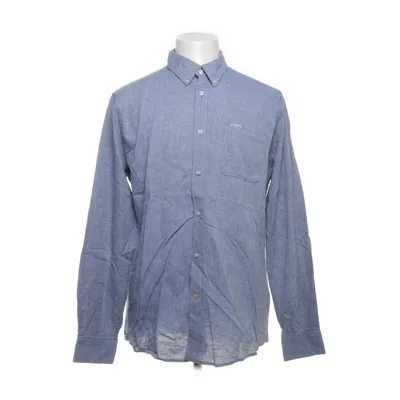 Skjorte (Blå) fra Barbour Bomuld, Linned