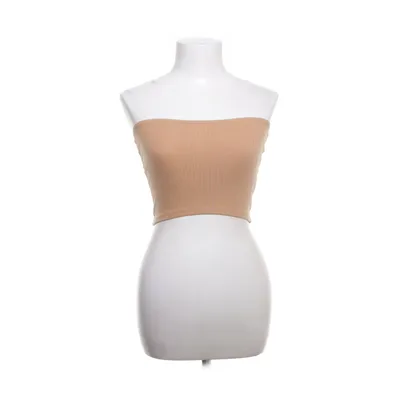 Tube top (Beige) van Urban Outfitters Katoen, Elastaan