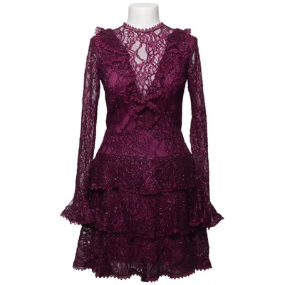 Robe de cocktail (Violet) de Rengin Élasthane, Polyester