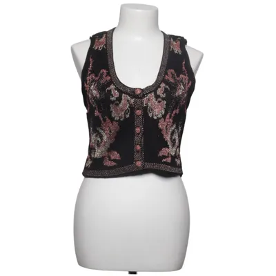 Gilet (Noir, Multicolore) de Zara Fibre métallique, Polyester, Viscose