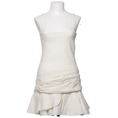 Dress (White) from Zara Cotton
