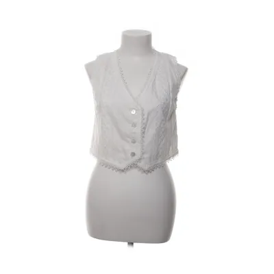 Gilet (Wit) van Waimari Katoen, Polyester