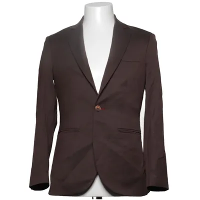 Blazer (Brown, Red) from Tailor Store Polyester, Wool