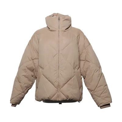 Winter jacket (Beige) from Istay Cotton, Nylon, Recycled polyester
