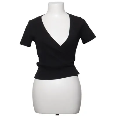 Wrap top (Enally Ss V-N Tee) from Envii Elastane, Organic cotton