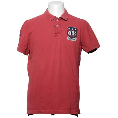 Poloshirt (Rood) van Tommy Hilfiger Denim Katoen