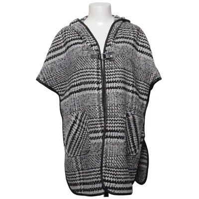 Vest (Sort, Hvid) fra My Collection Akryl, Polyester, Uld