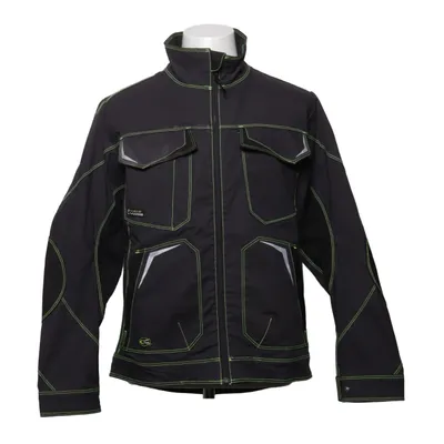 Work jacket (Gray, Green) from Cofra Cotton, Elastane, Polyester